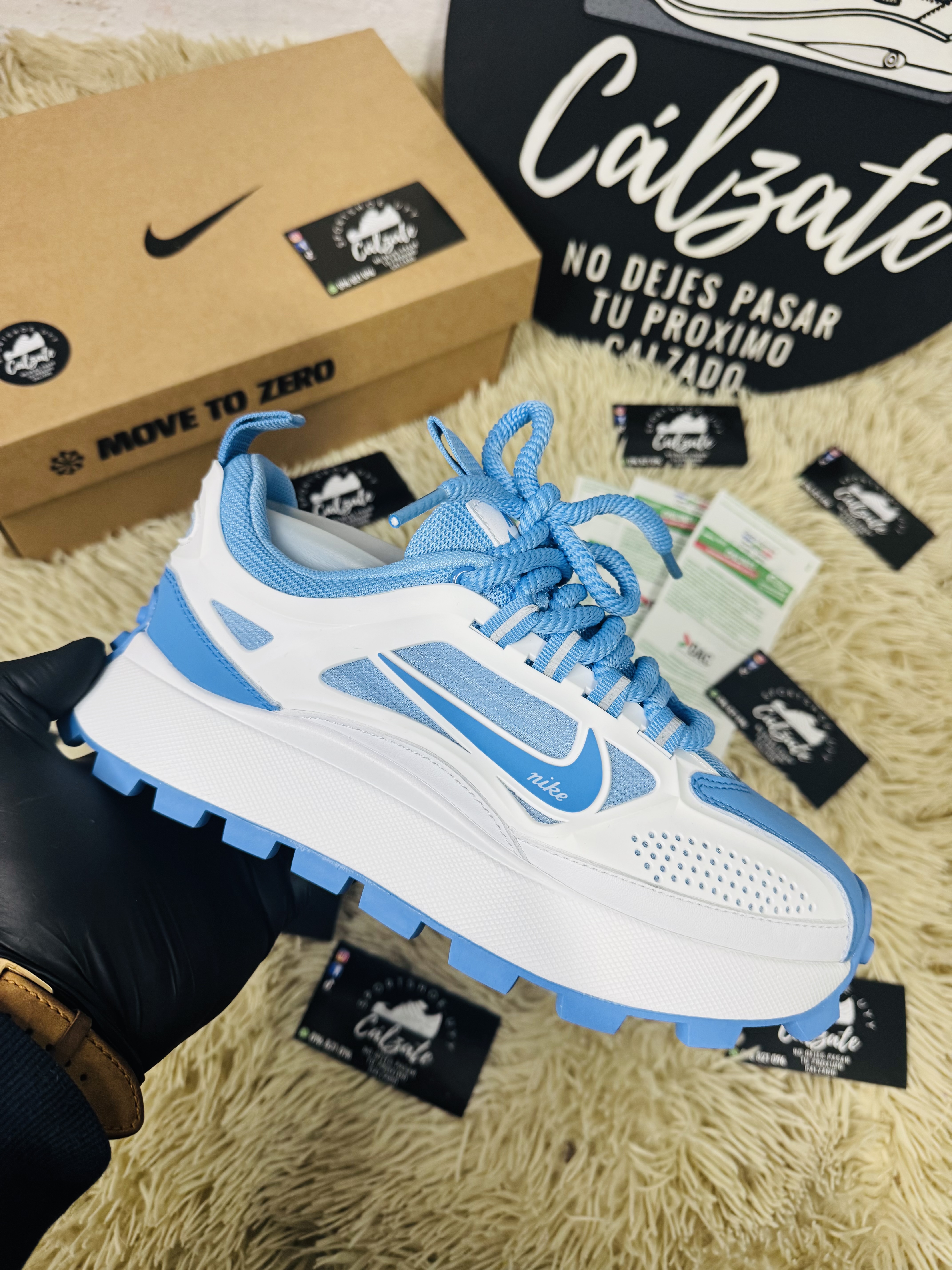 AirMax Bailleli - Blanca celeste 