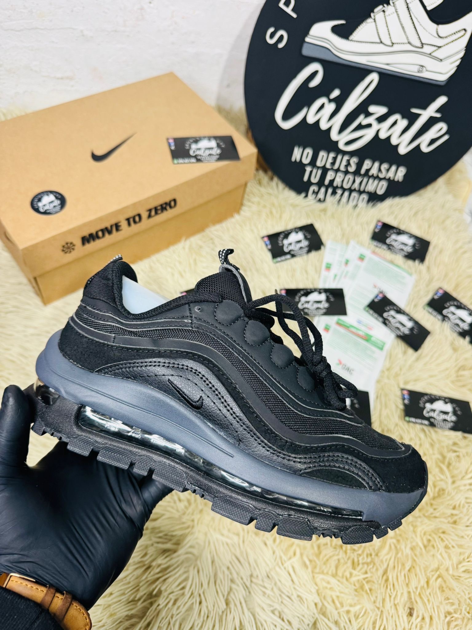 AirMax 97 Futura - Negro suela gris 