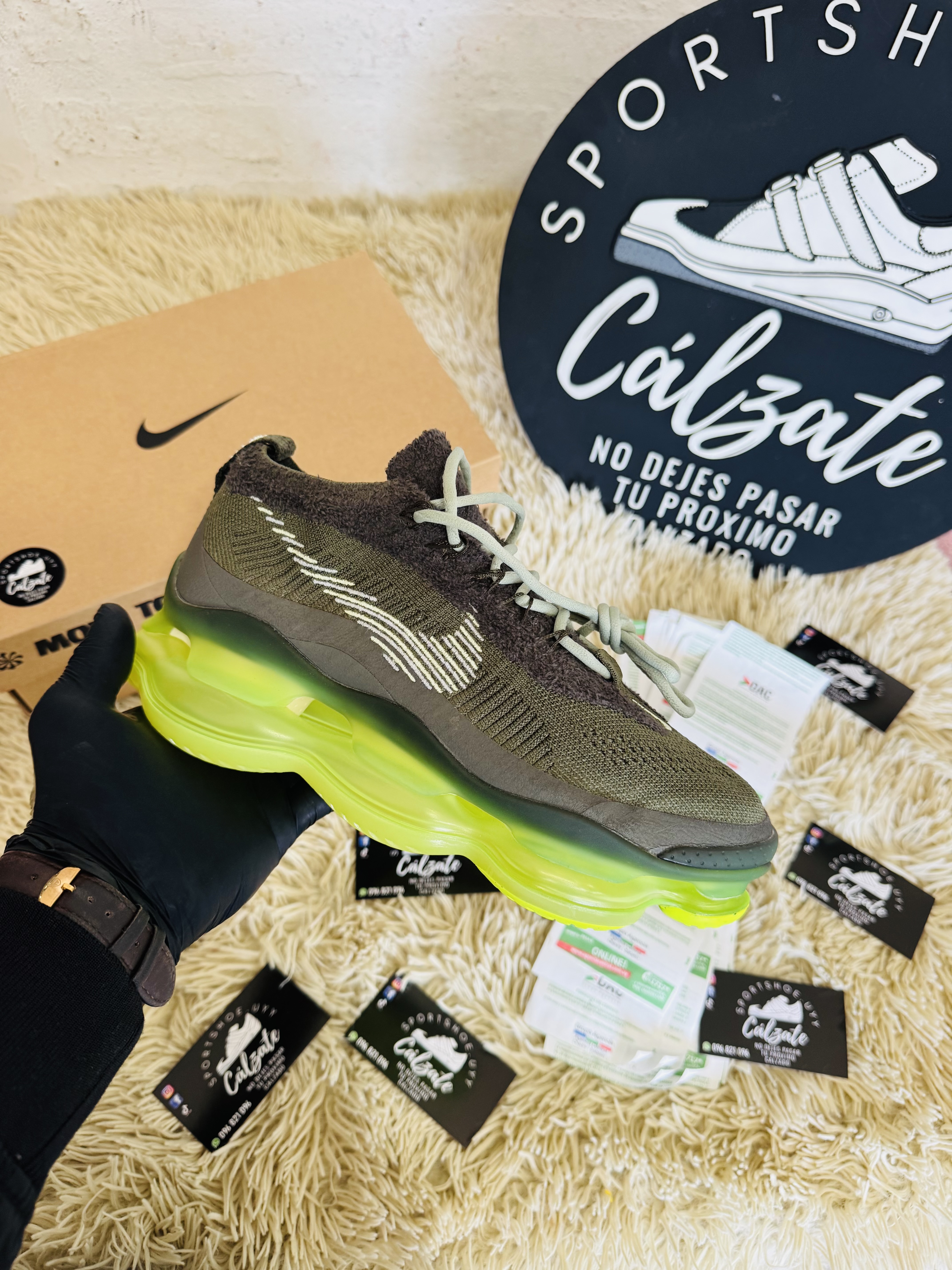 AirMax Escorpion  - Verde fluorescente 