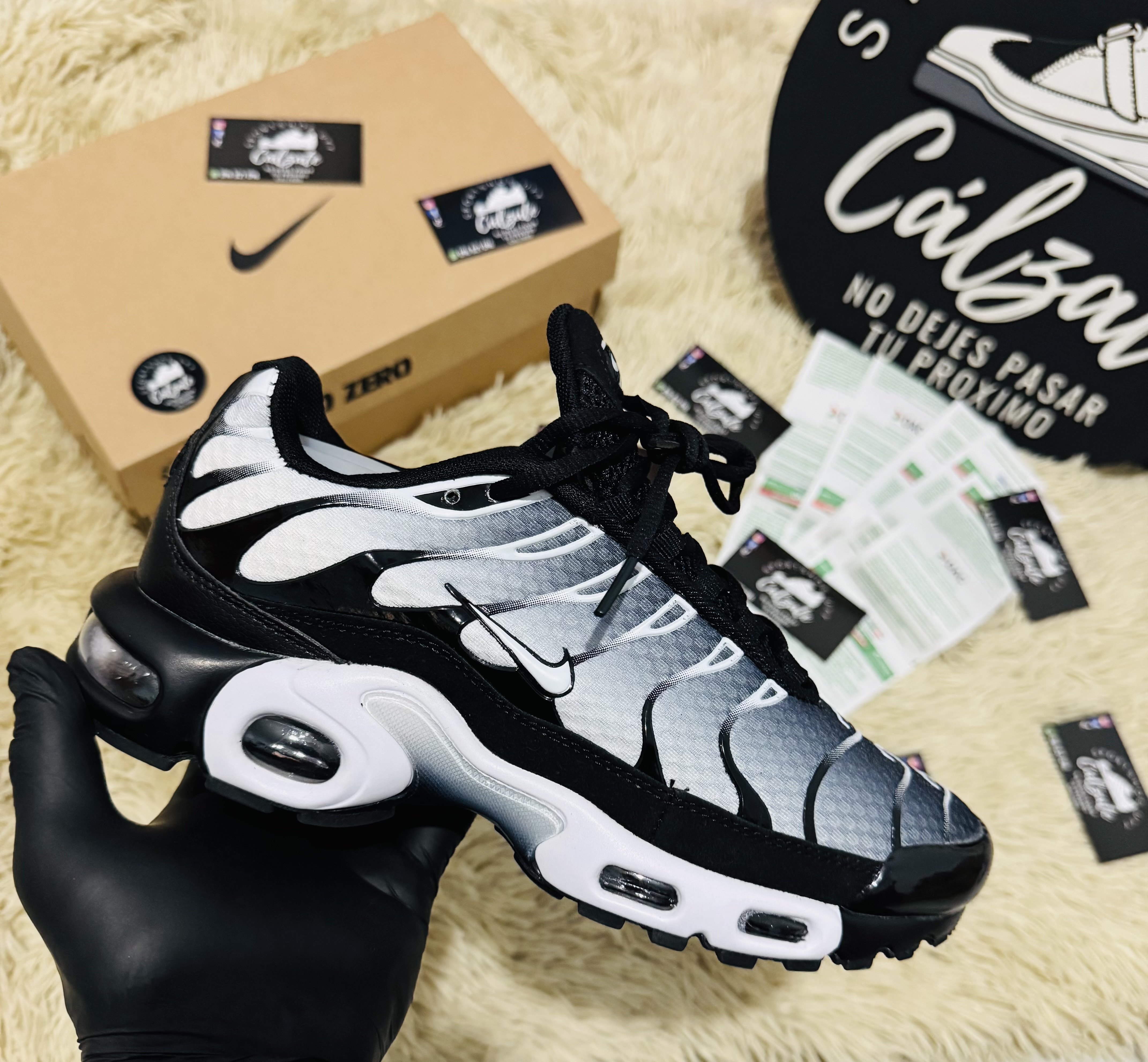 AirMax TN - Negro blanco combinado 