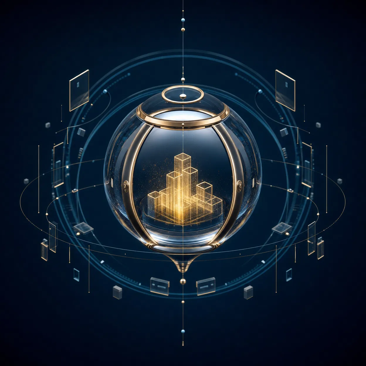 Abstract Found Funds value discovery orb