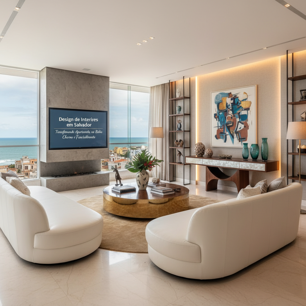 Design de Interiores em Salvador: Transformando Apartamentos na Bahia com Charme e Funcionalidade