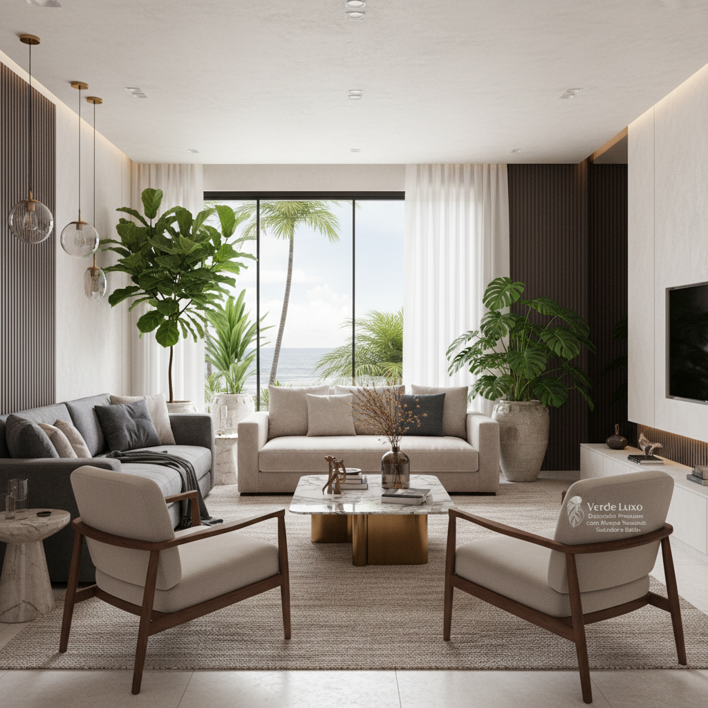 Verde Luxo: Decoração Premium com Plantas Naturais em Salvador e Bahia