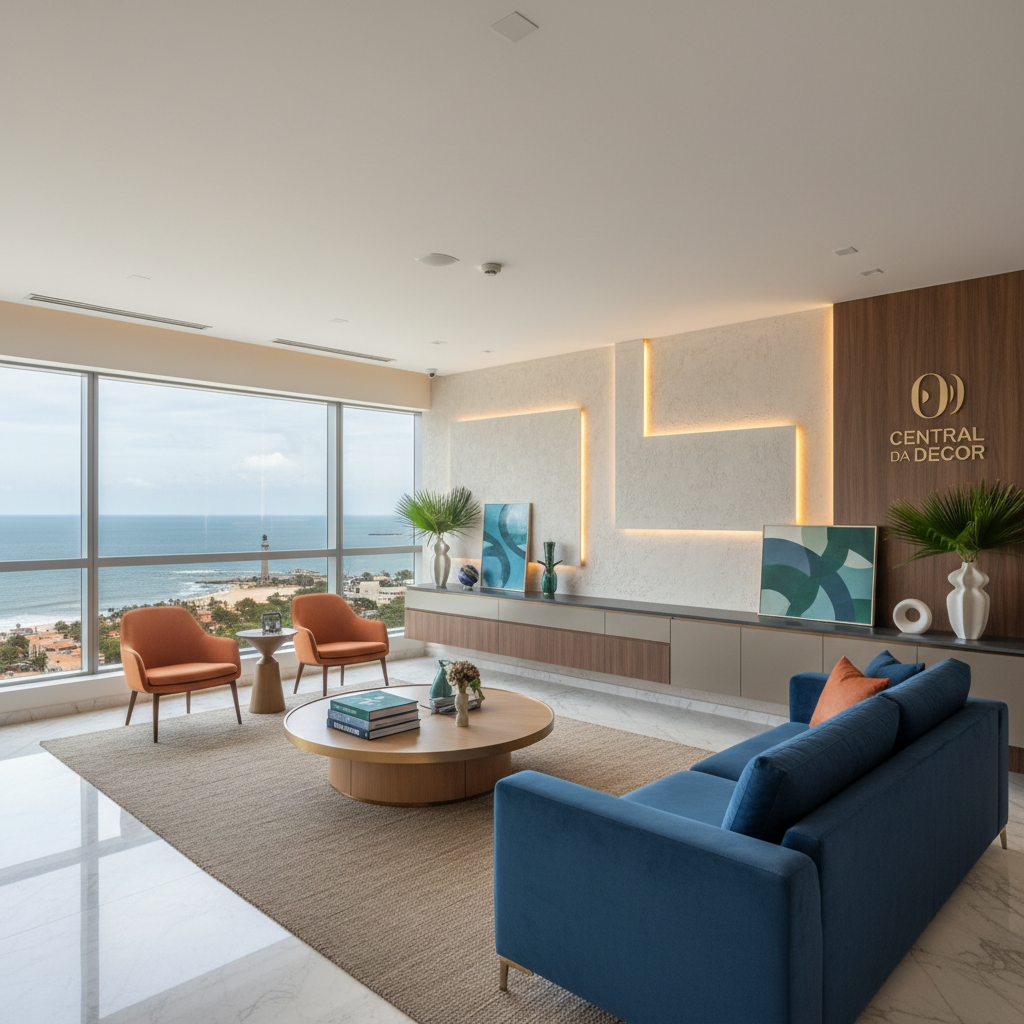 Tendências de Cores para Ambientes Corporativos em Salvador 2026: Inovação e Produtividade com a Central da Decor