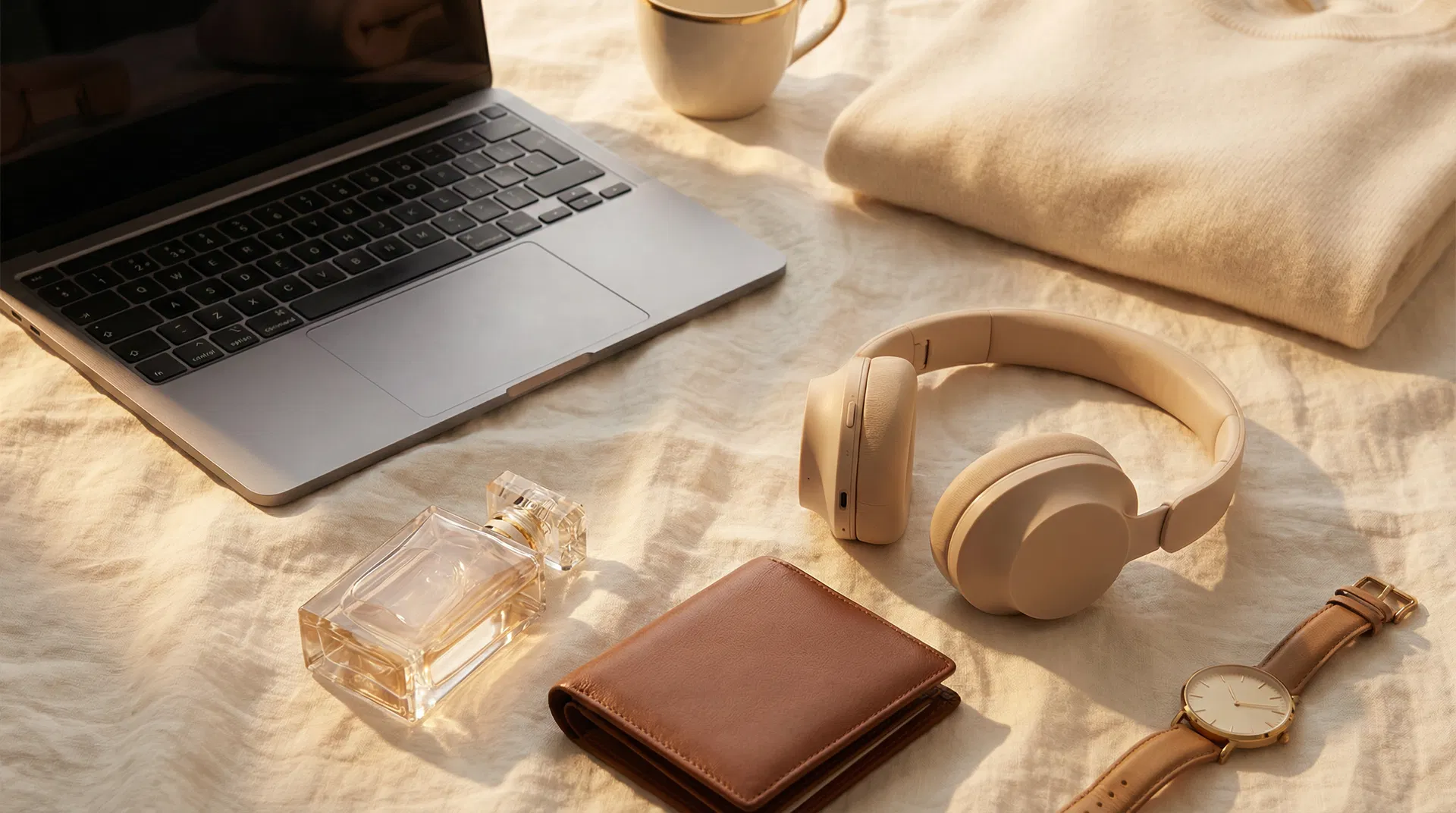 Curated products hero