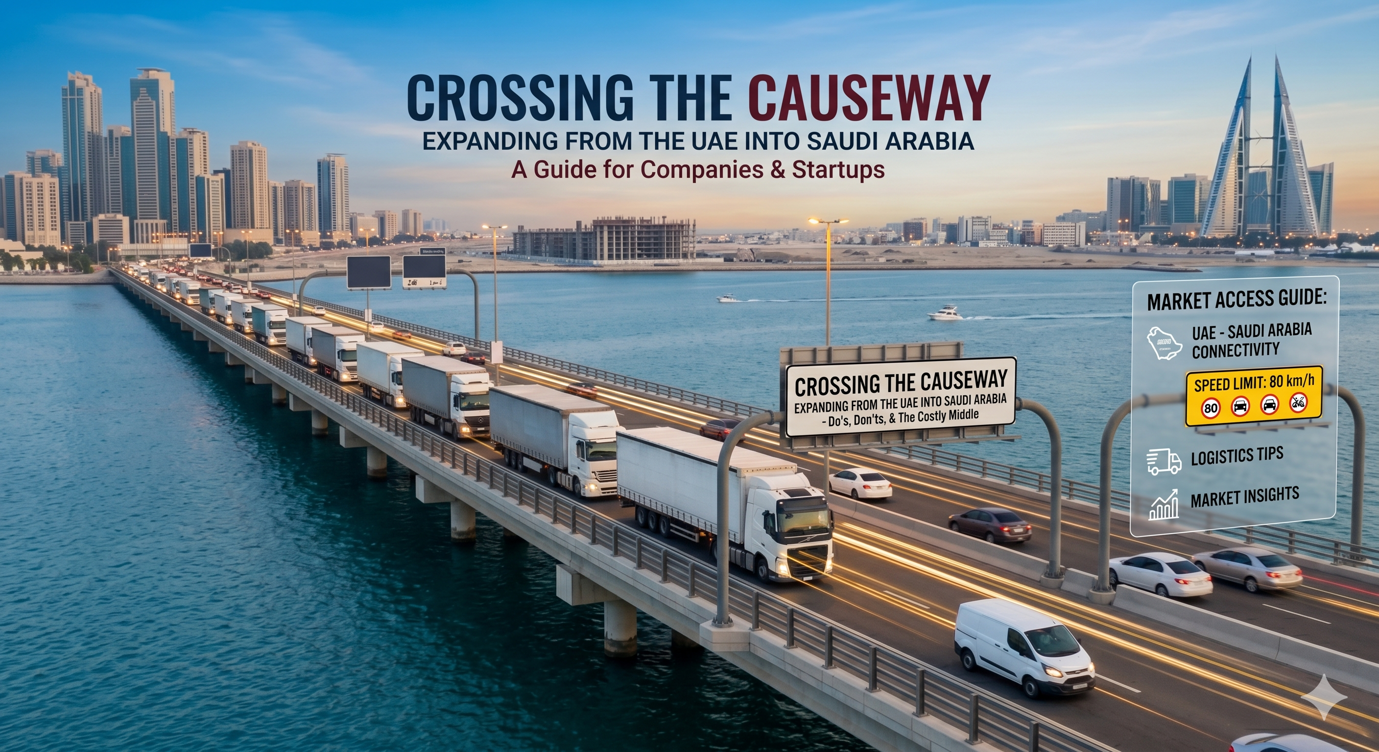 Crossing the Causeway: Expanding from the UAE into Saudi Arabia β Do's, Don'ts, and the Costly Middle
