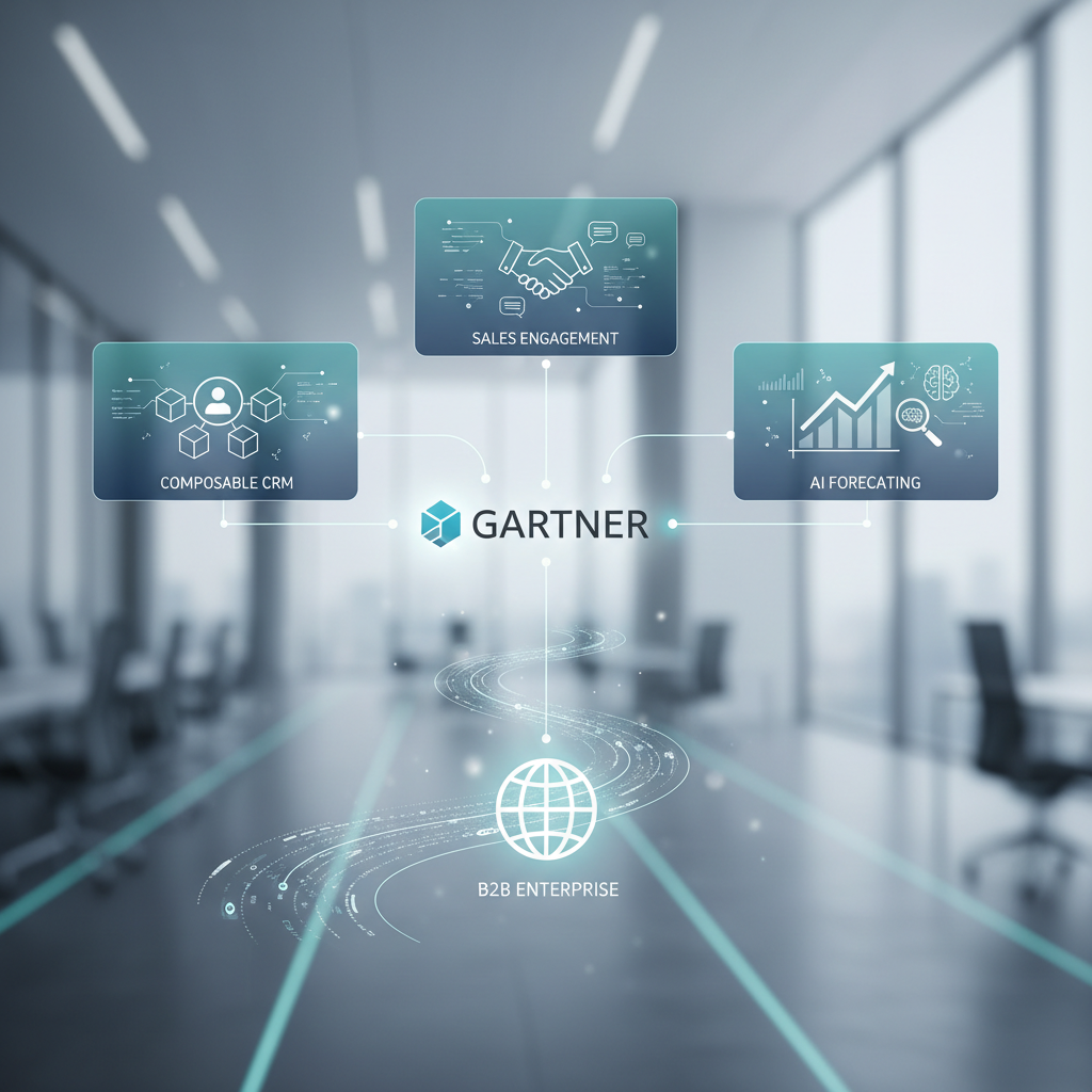 Gartner Identifies Top Trends in Sales Technology for 2024, Focusing on Enterprise Adoption