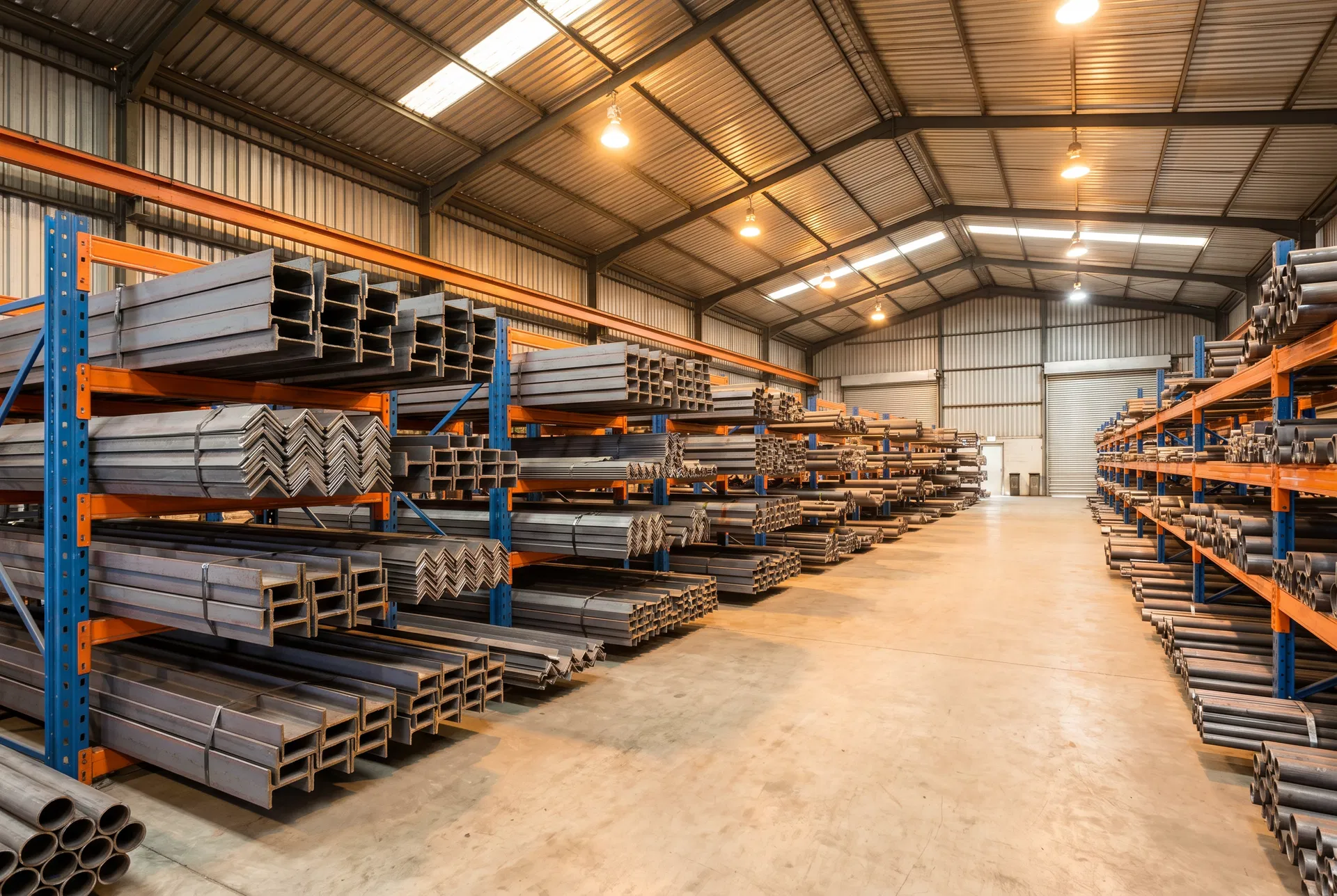 Kosan Steel warehouse and operations