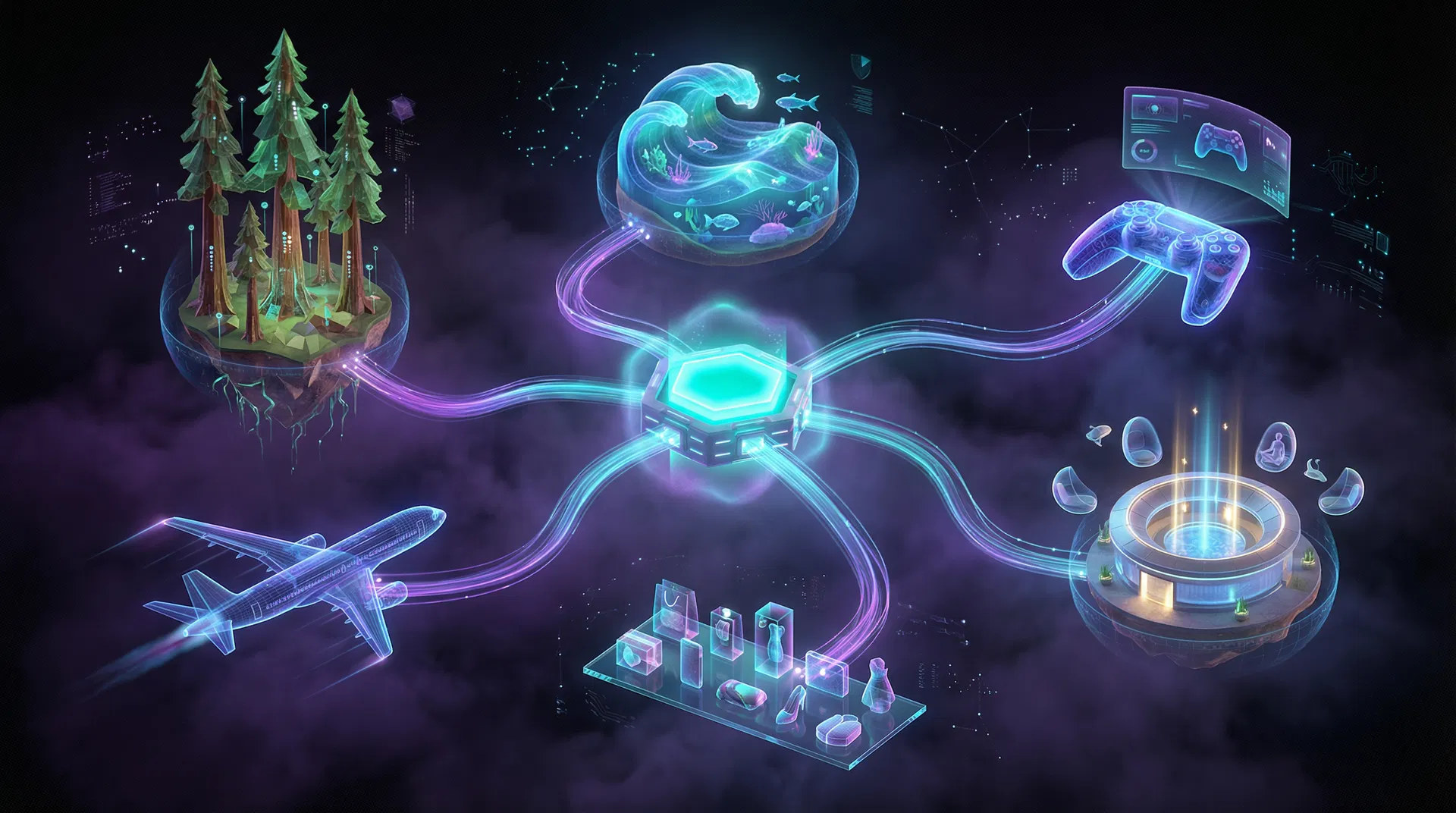 Eunox Ecosystem visualization