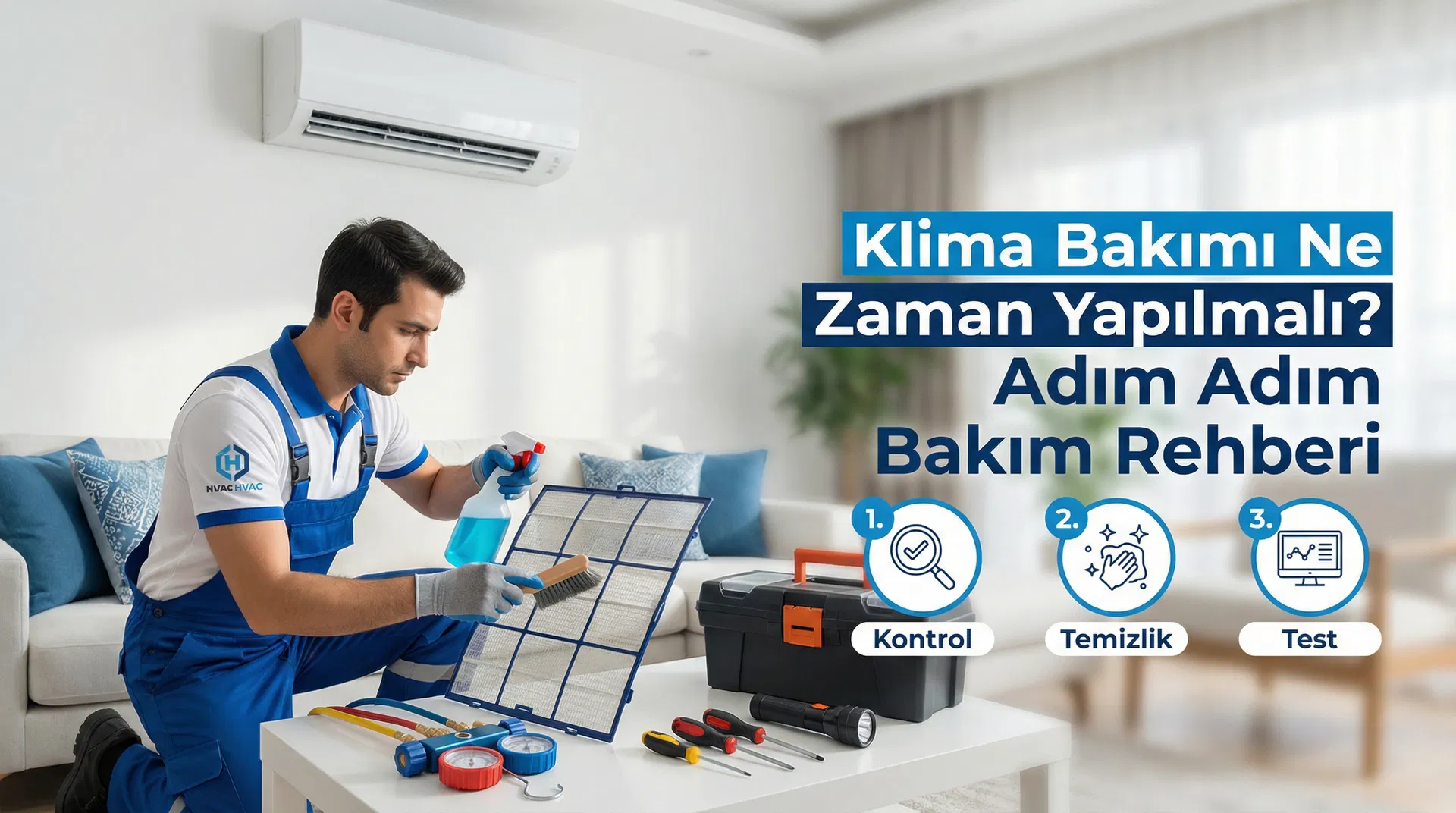 Klima Bakımı Ne Zaman Yapılmalı? Adım Adım Bakım Rehberi