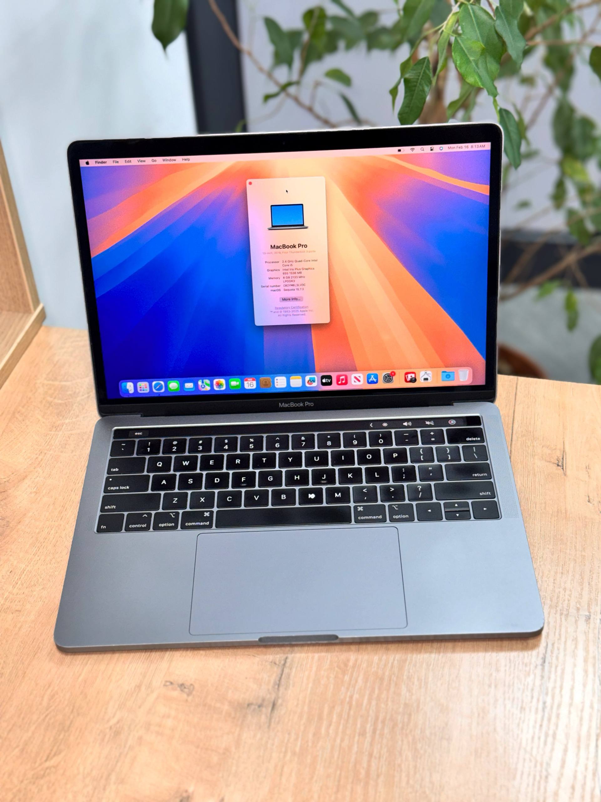 💻 MacBook Pro 13” 2019