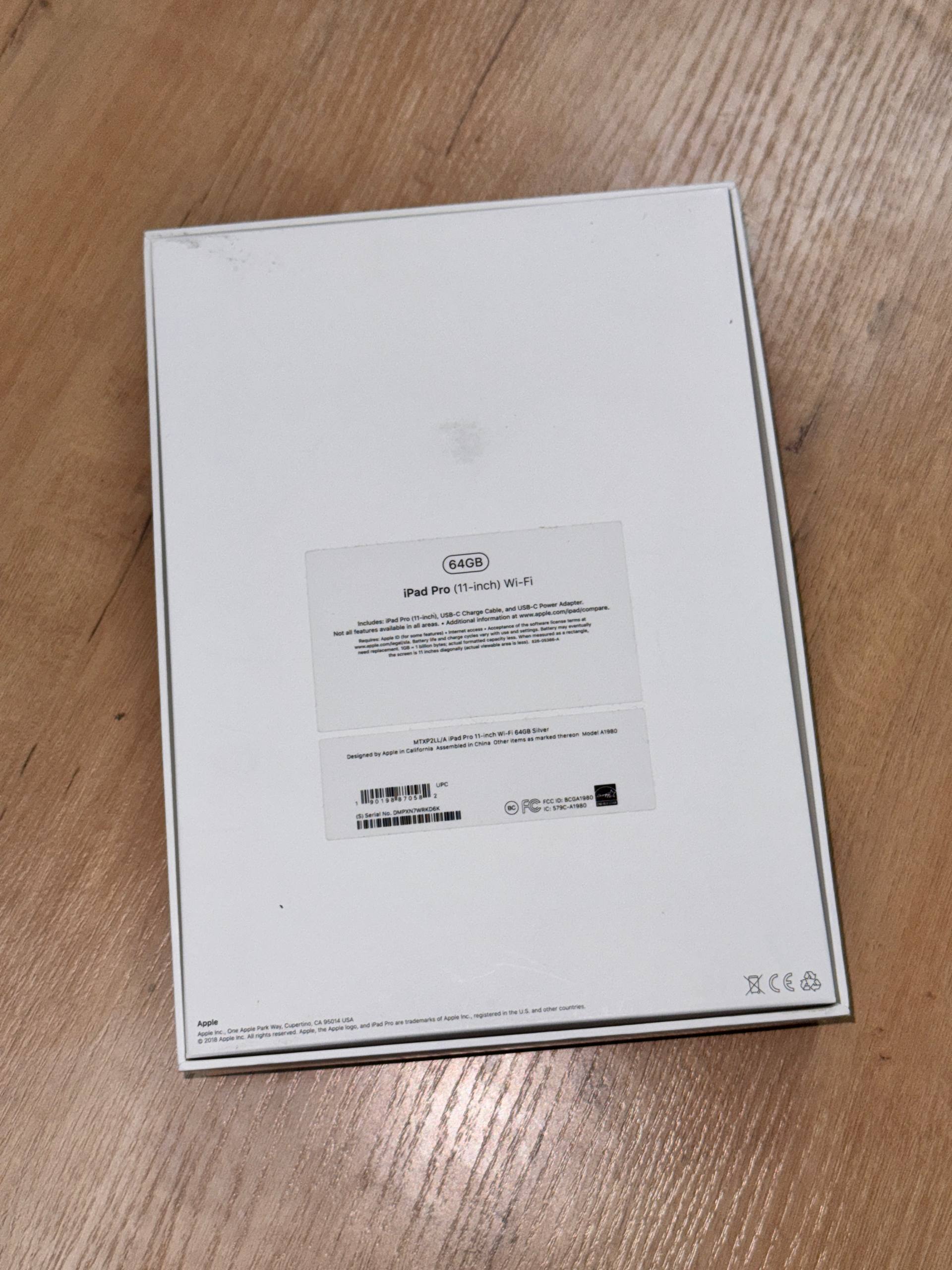 Pad Pro 11” A1980 2018 64 Wifi - миниатюра 3