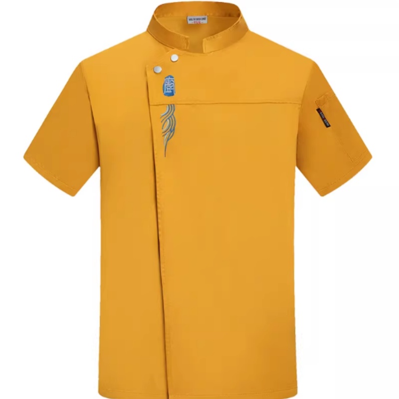 廚師制服訂造：透氣耐磨短袖廚師服，適用各式餐飲廚房、酒店、烘焙坊、外燴等