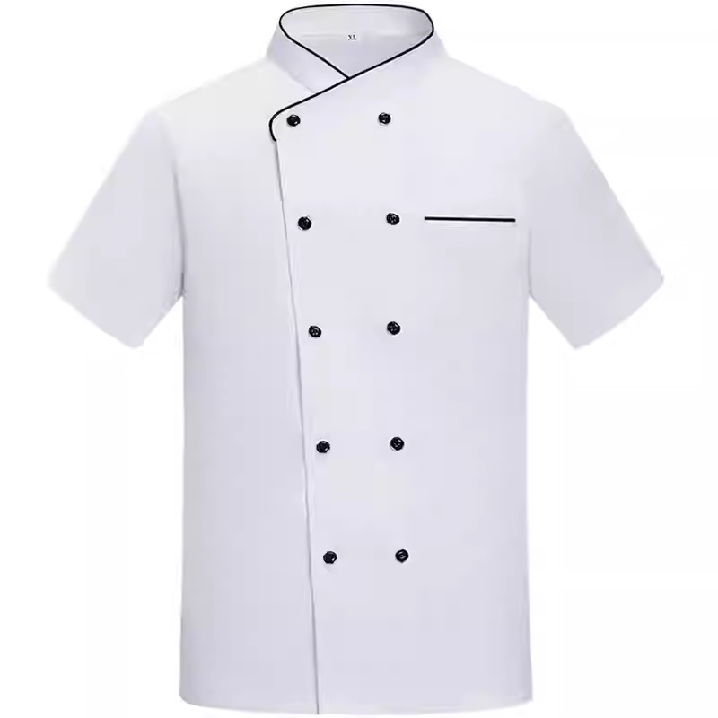 專業廚師服短袖訂造：透氣耐穿，適用各式餐廳、酒店、烘焙坊