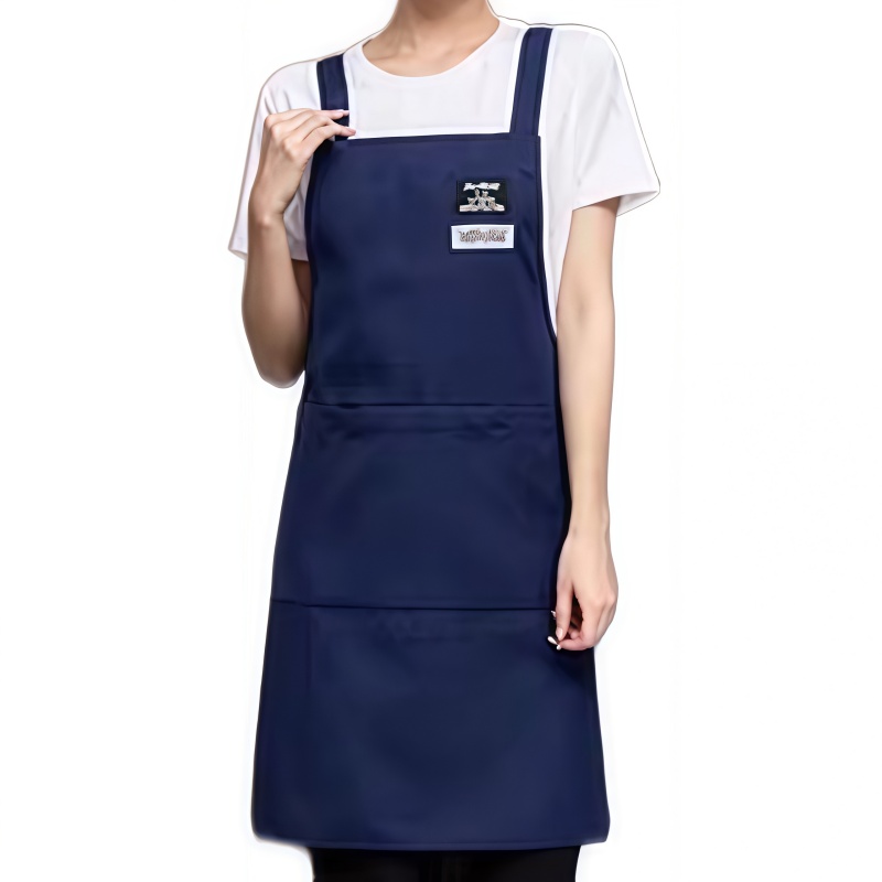 專業耐磨海軍藍圍裙訂造 | 適用於餐飲、烘焙、咖啡店及多行業工作圍裙