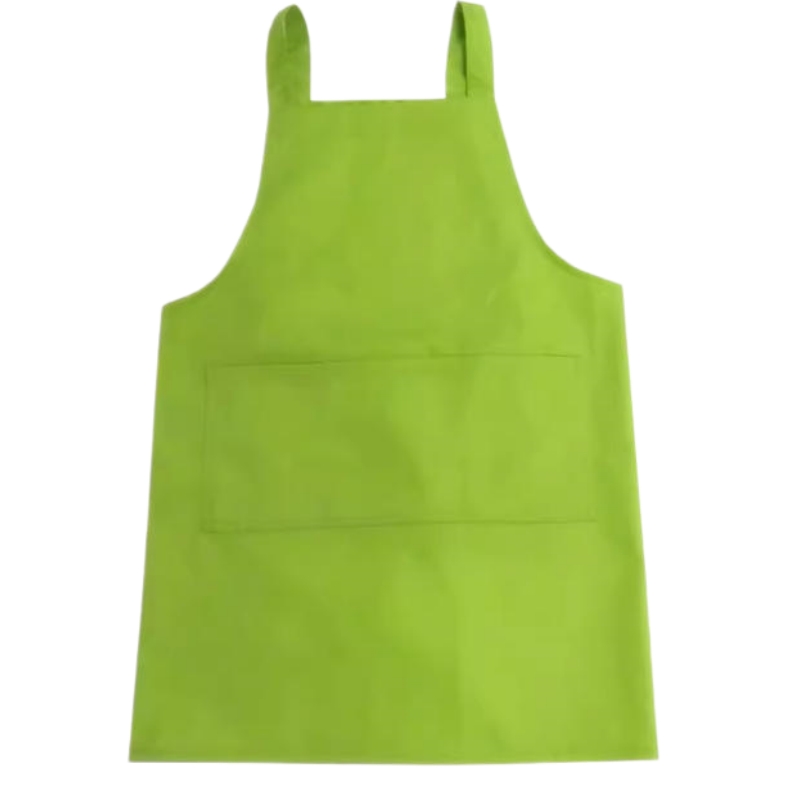 耐用防污綠色圍裙訂造:廚房餐飲、藝術創作、清潔工作專業之選