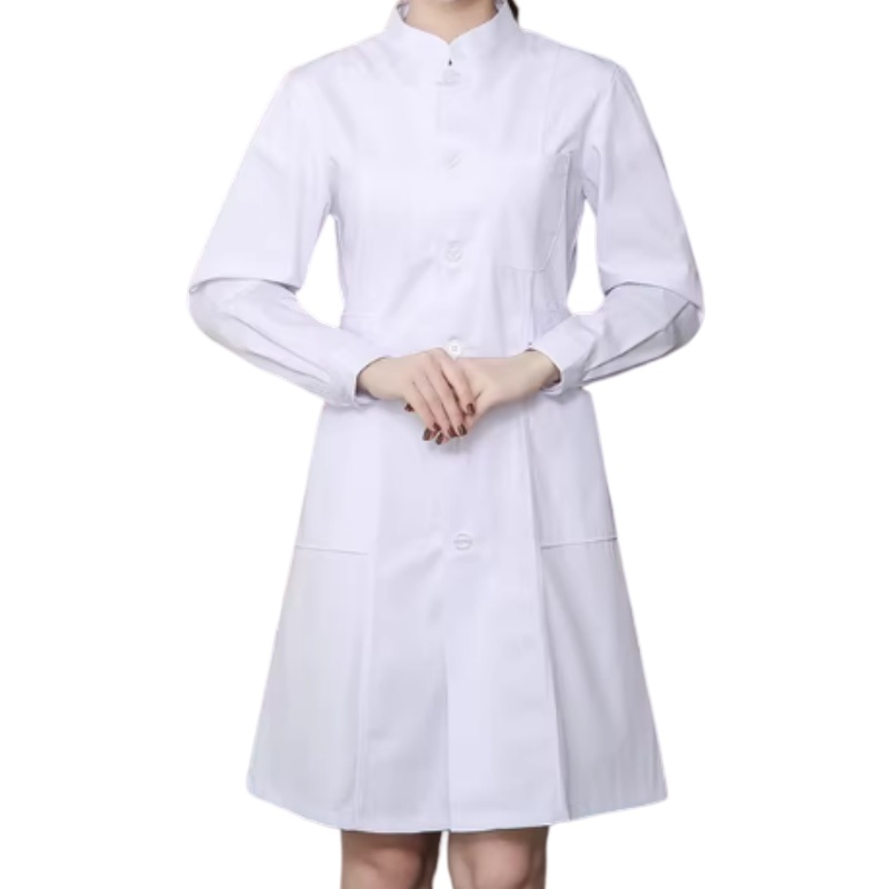 專業醫護實驗袍:高雅立領設計,舒適透氣耐穿,香港制服訂造首選