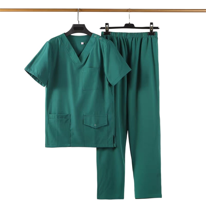 透氣抗菌醫護洗手服套裝:舒適耐穿,專為醫護人員設計