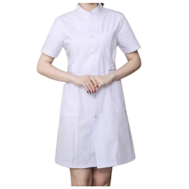 專業醫護白袍訂造：透氣舒適短袖實驗室服，香港制服訂製首選