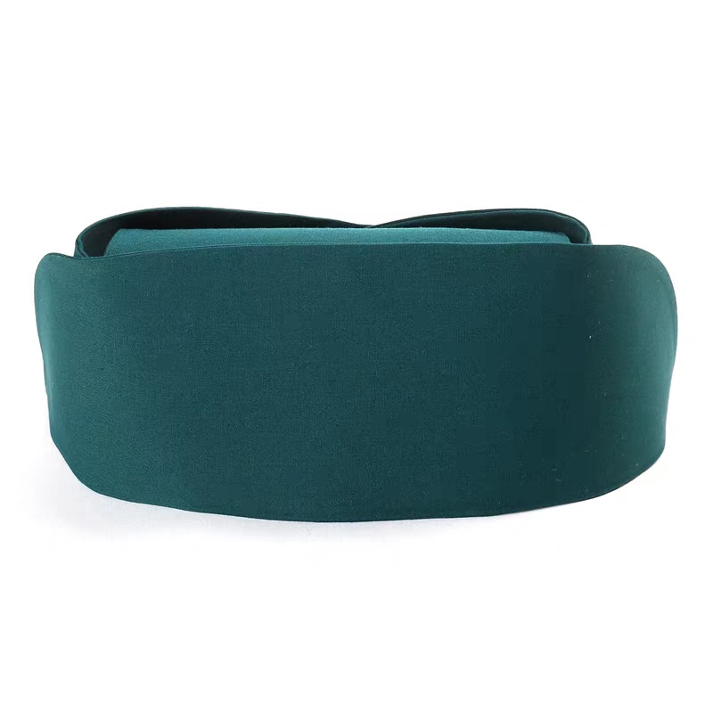 專業深綠色耐磨制服布料訂造護士帽，舒適透氣，展現企業專業形象