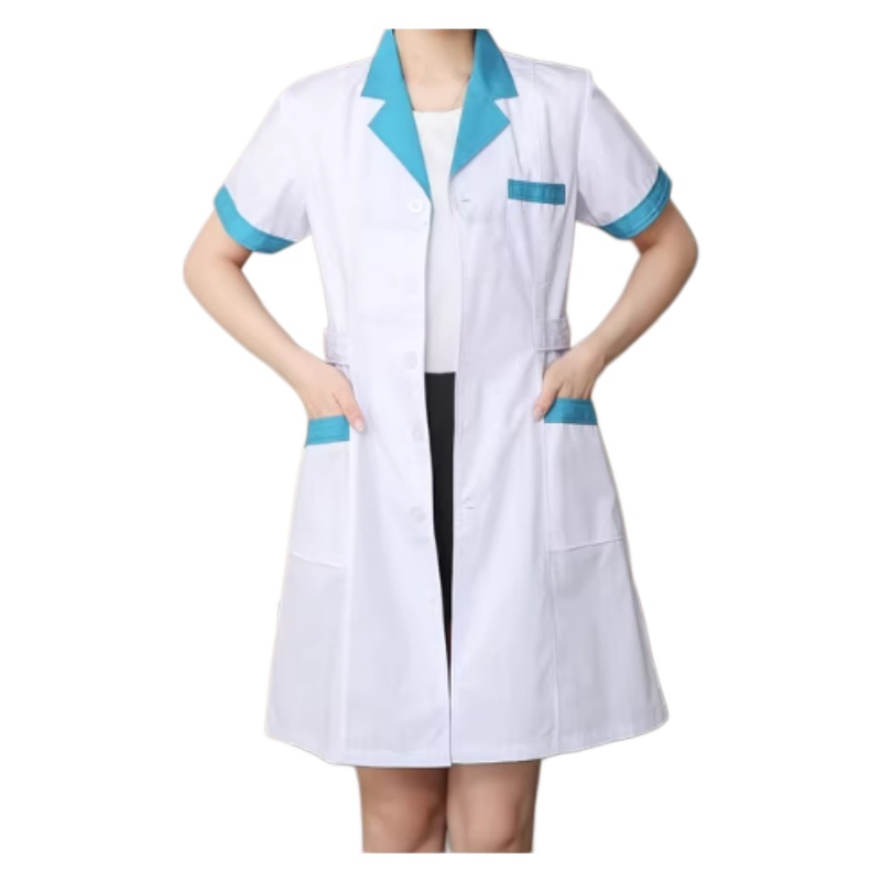 專業短袖醫生袍護士服,透氣耐磨,香港制服訂造首選
