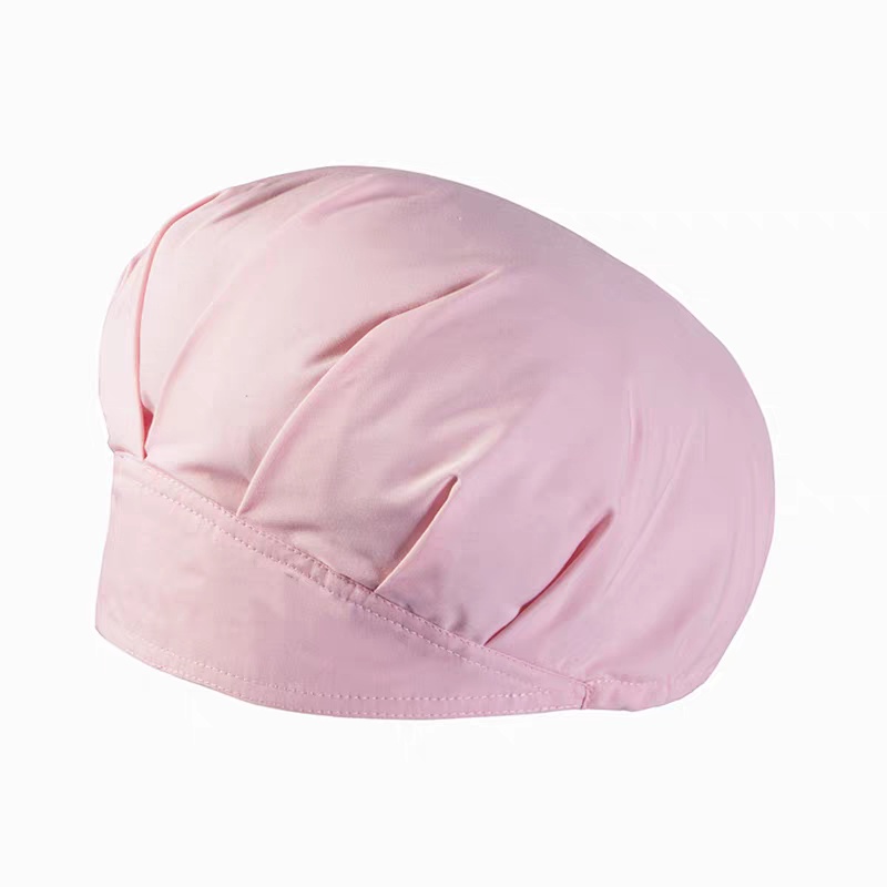 透氣舒適粉護士帽:專業廚房必備,時尚衛生兼具