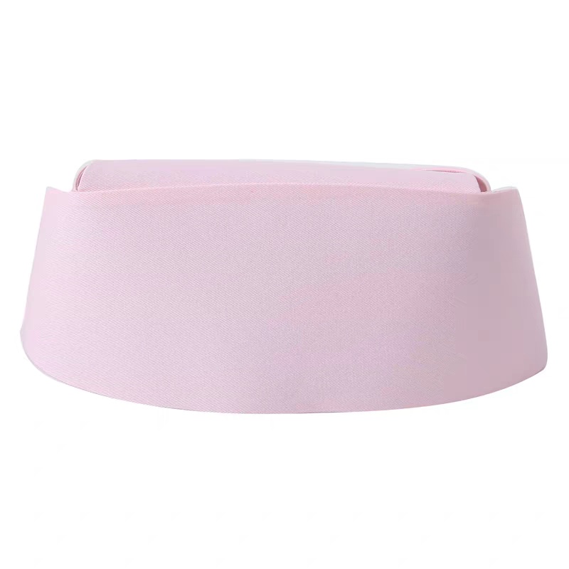 專業粉色護士帽訂製 - 優質布料，舒適耐用，展現專業形象