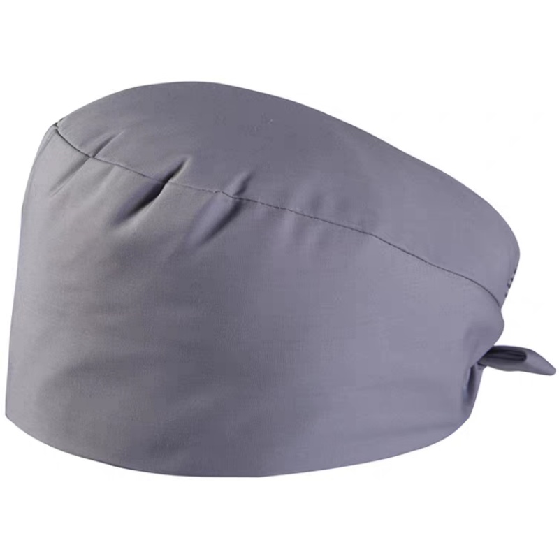 透氣吸濕灰色醫護帽:專業耐用,舒適防護之選