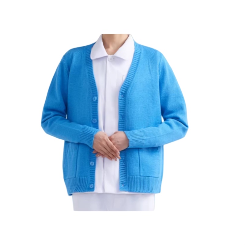 舒適透氣V領毛衣:專業制服訂造,展現團隊溫暖與活力