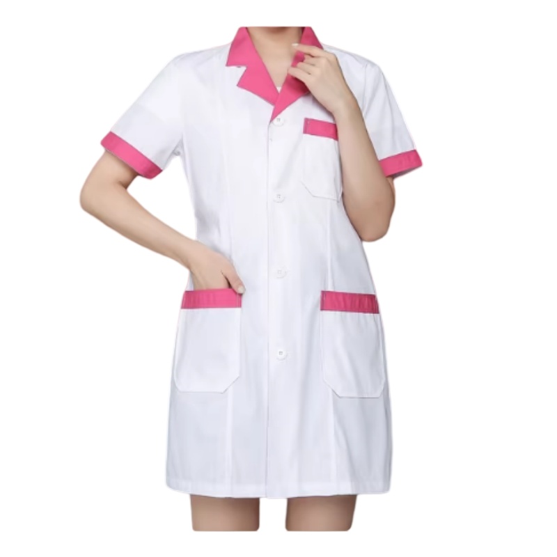 時尚撞色醫護袍:透氣耐磨,專業顯瘦,香港制服訂造首選
