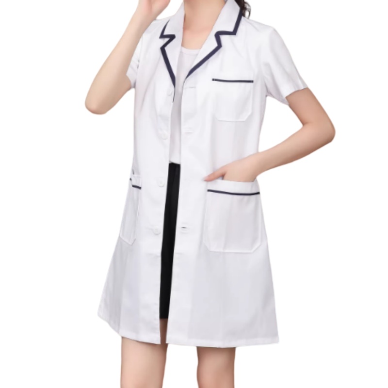 專業短袖實驗袍：透氣耐磨，香港醫護科研人員首選制服