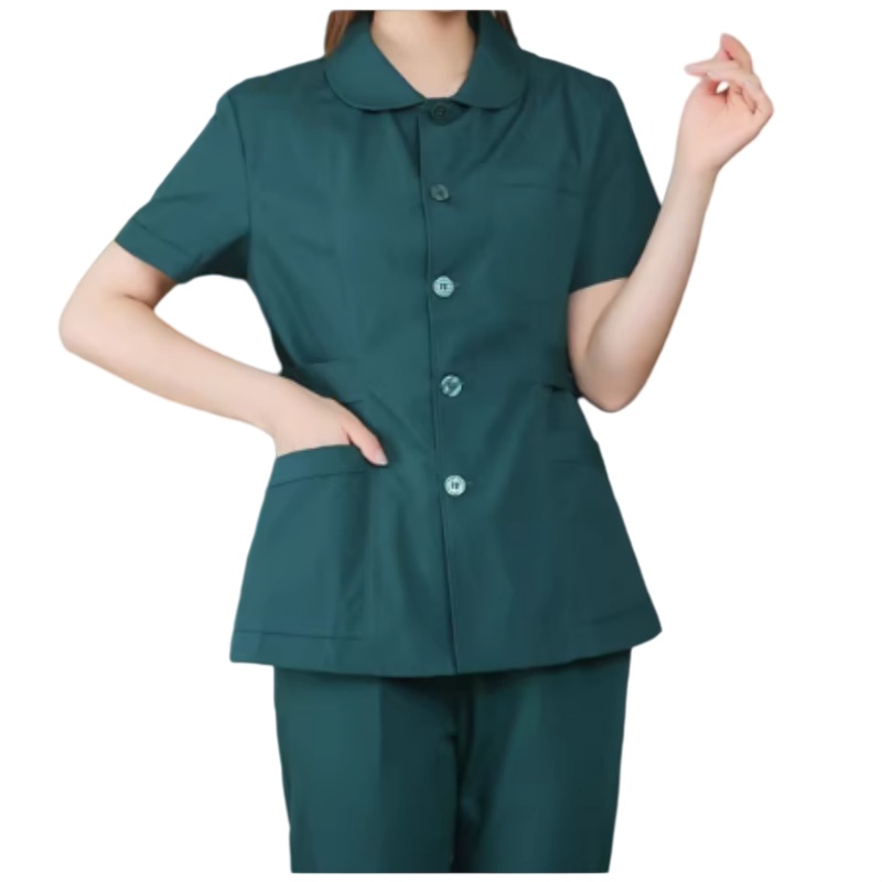 專業醫護綠色護士服套裝 — 舒適透氣，香港制服訂造首選
