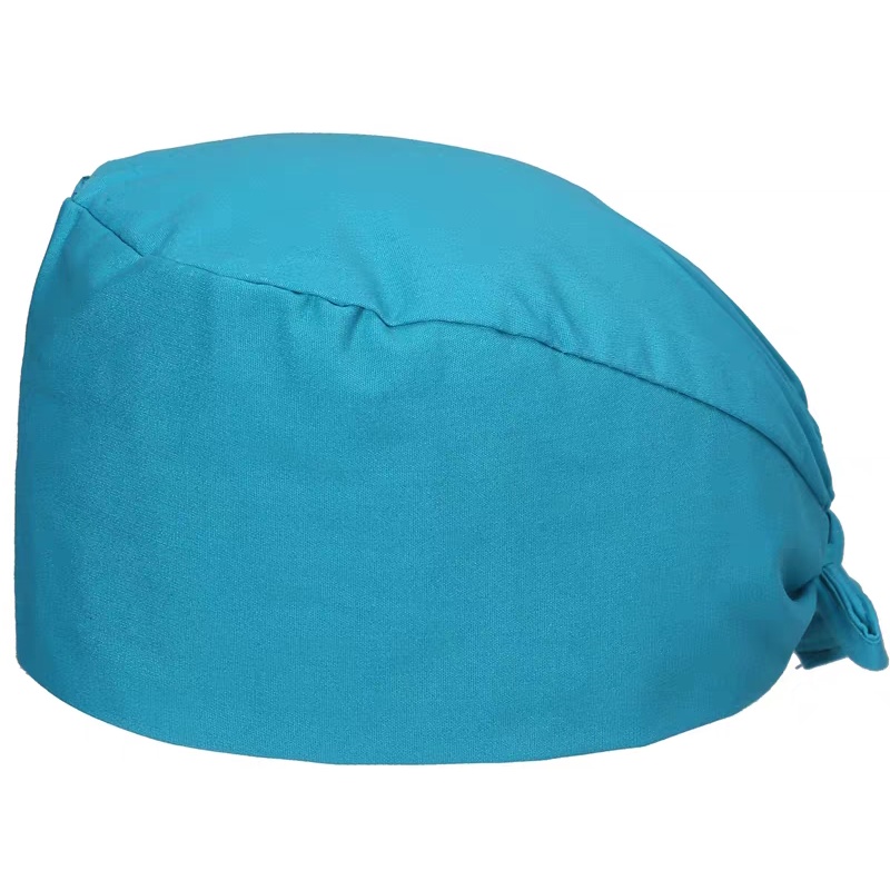 透氣舒適湖水藍手術帽訂造，醫護人員專用，香港制服訂造首選