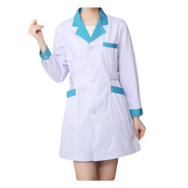 專業醫護實驗室白袍訂造：透氣耐穿，時尚撞色設計，展現專業形象