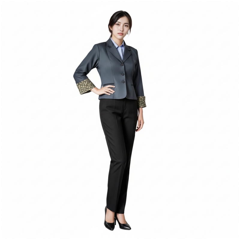 西裝系列:高級大堂管理員制服,專業剪裁,舒適耐穿 HL042-Mercure Hotel