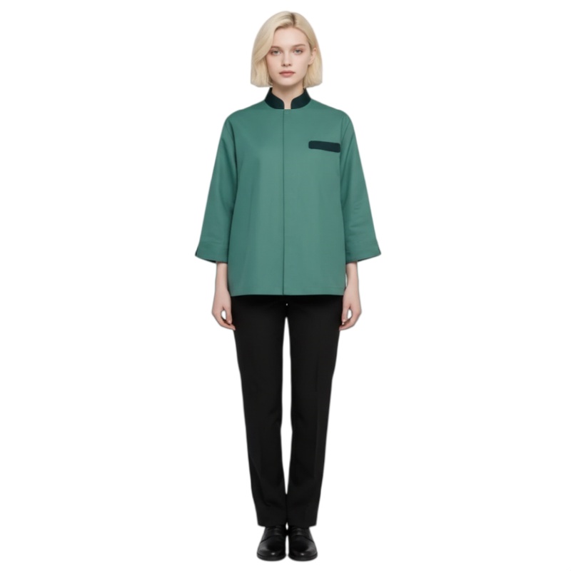 陽明山莊專業清潔制服：耐磨易潔、舒適透氣，提升團隊形象   CL041-陽明山莊