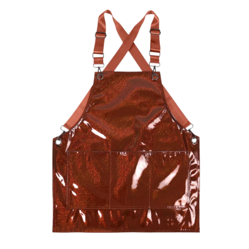 閃耀光澤防水圍裙：時尚耐用，專業餐飲美髮制服訂造首選 1