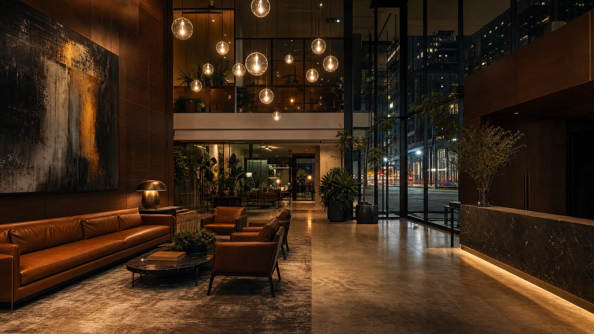 Iron 65 luxury lobby