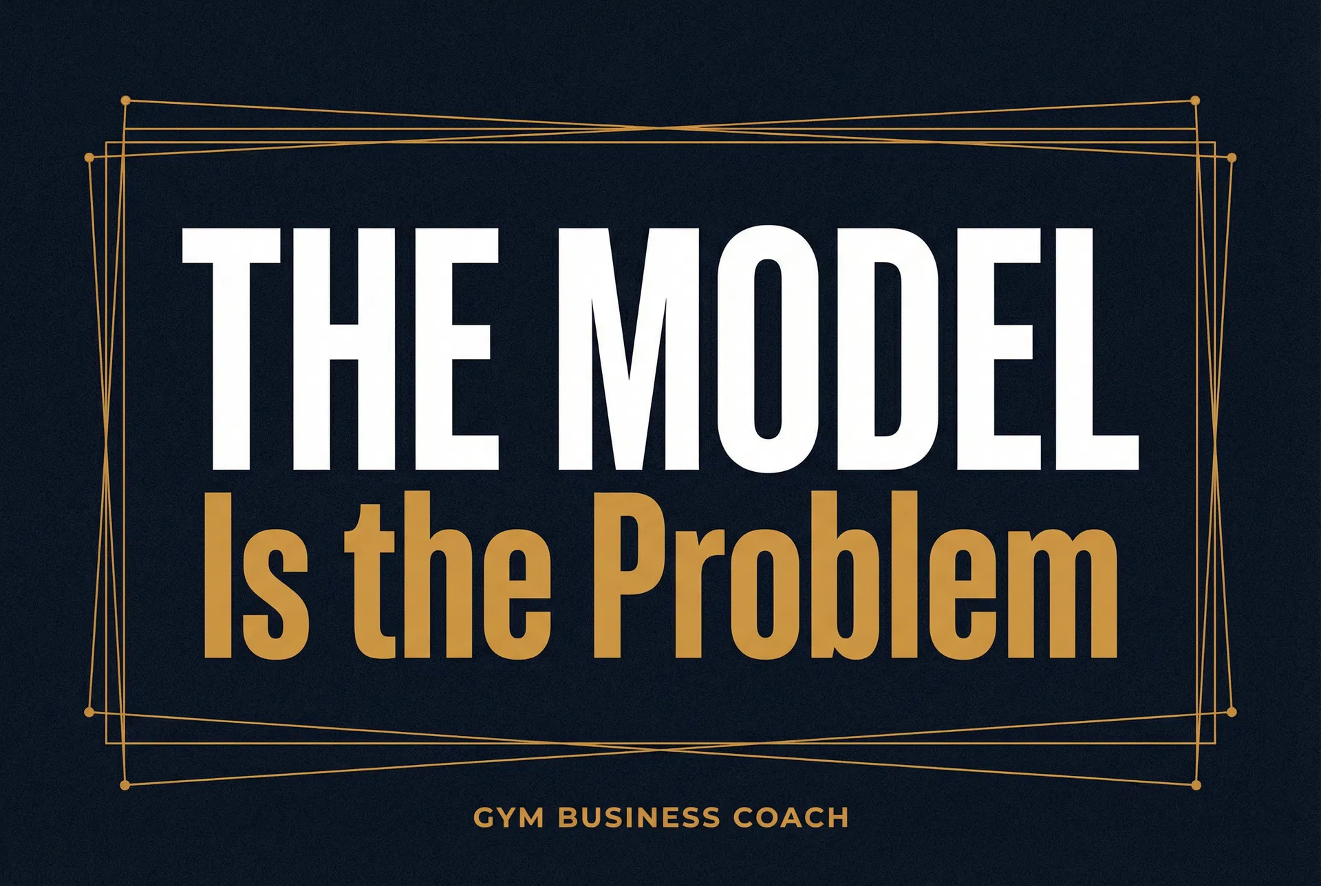 The Model Is the Problem. Not Your Marketing.