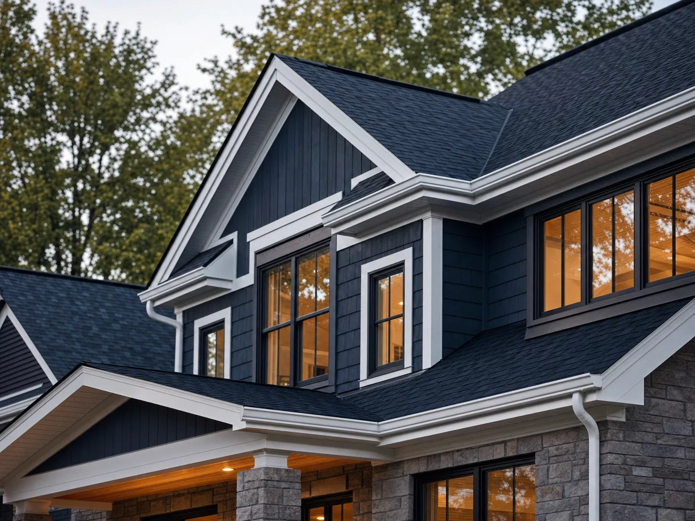 Roofing, windows, and exterior finishes by Talon Exteriors