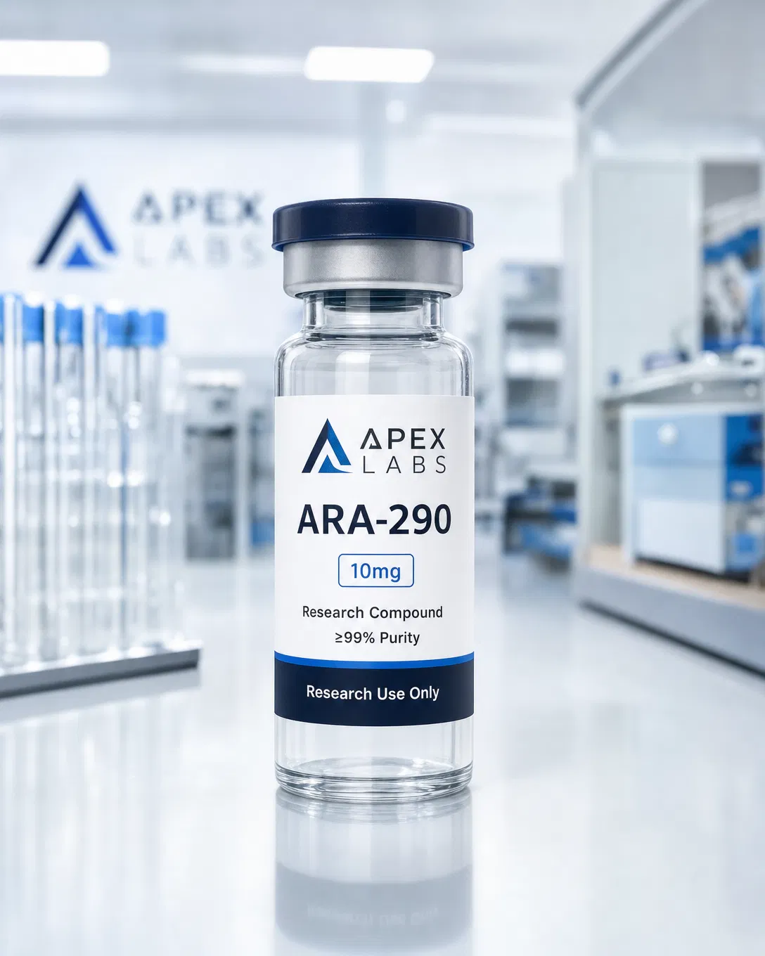 ARA-290 10mg full APEX LABS branded research bottle