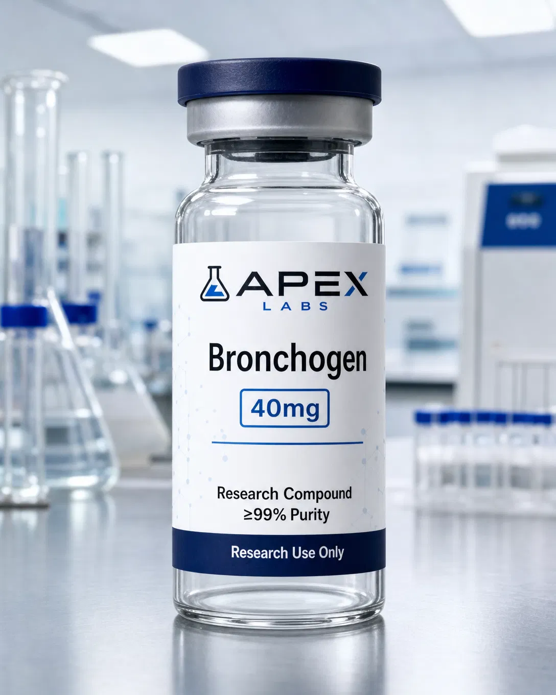 Bronchogen 40mg full APEX LABS branded research bottle