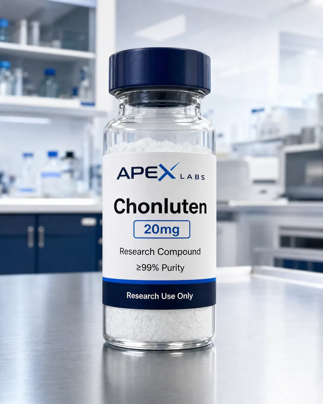 Chonluten 20mg full APEX LABS branded research bottle