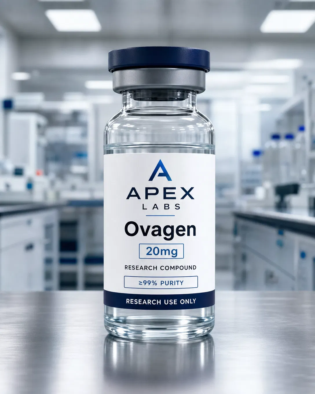 Ovagen 20mg full APEX LABS branded research bottle