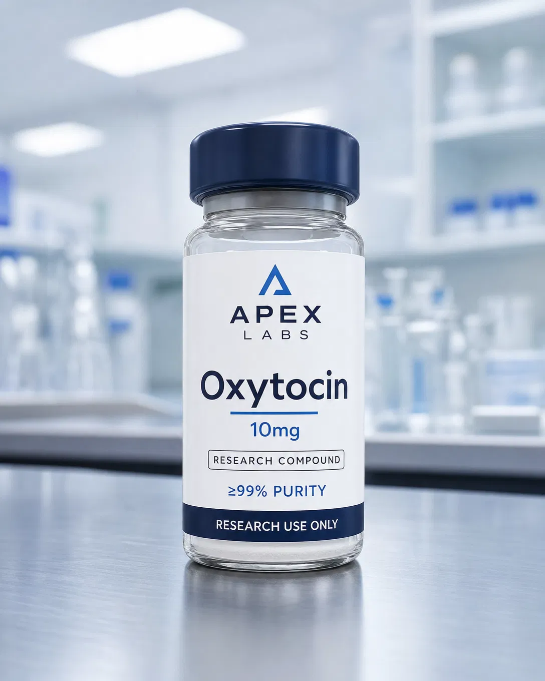 Oxytocin 10mg full APEX LABS branded research bottle
