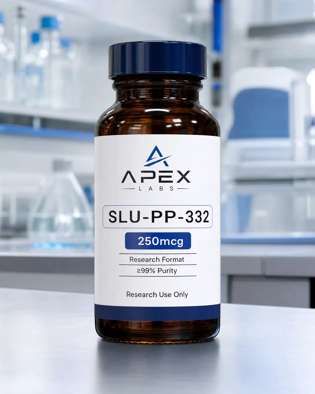 SLU-PP-332 250mcg / 30 tabs full APEX LABS branded research bottle