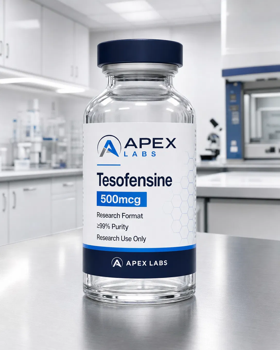 Tesofensine 500mcg / 30 tabs full APEX LABS branded research bottle
