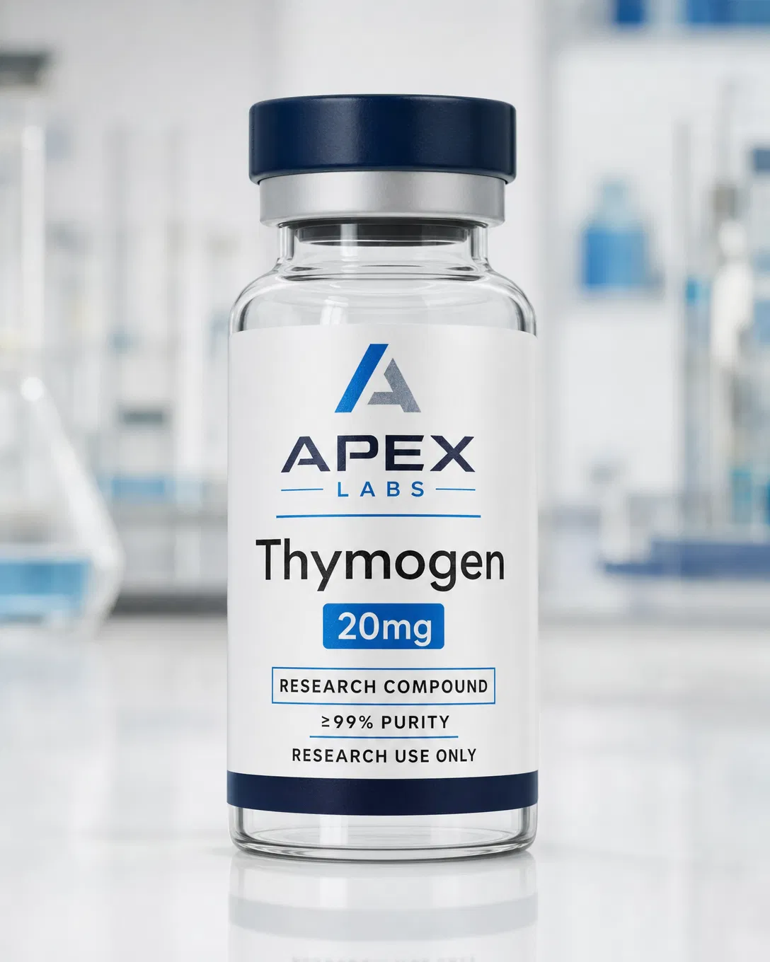 Thymogen 20mg full APEX LABS branded research bottle