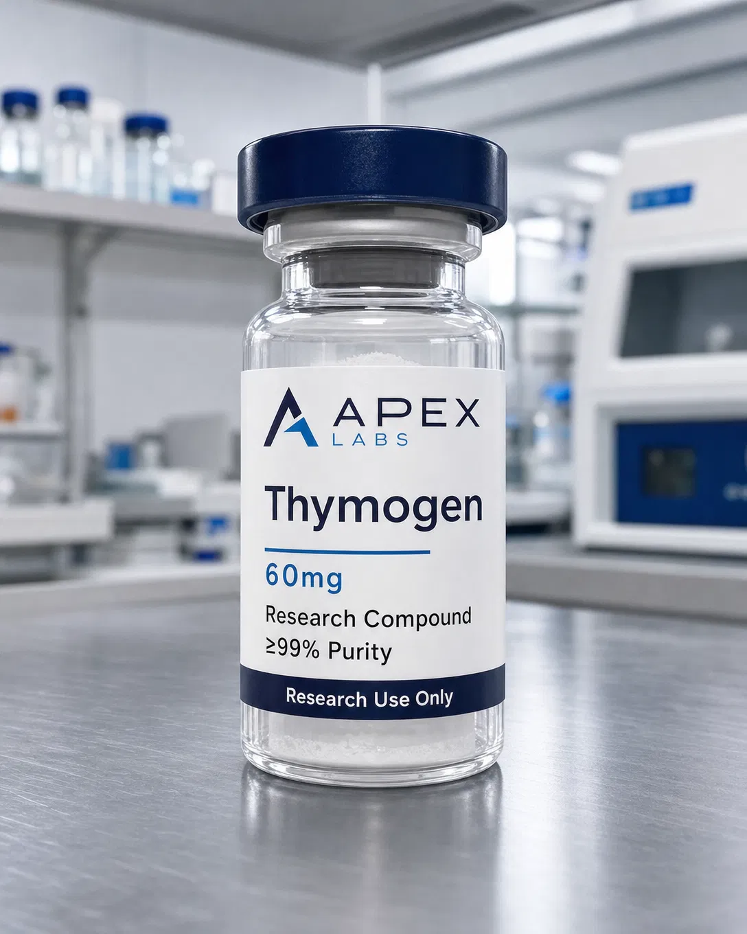 Thymogen 60mg full APEX LABS branded research bottle