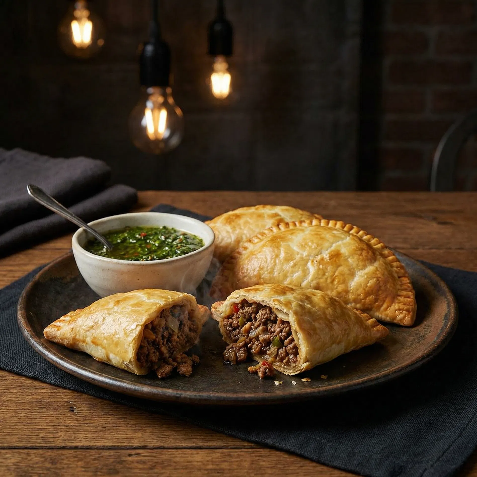 Beef Empanadas & Dip